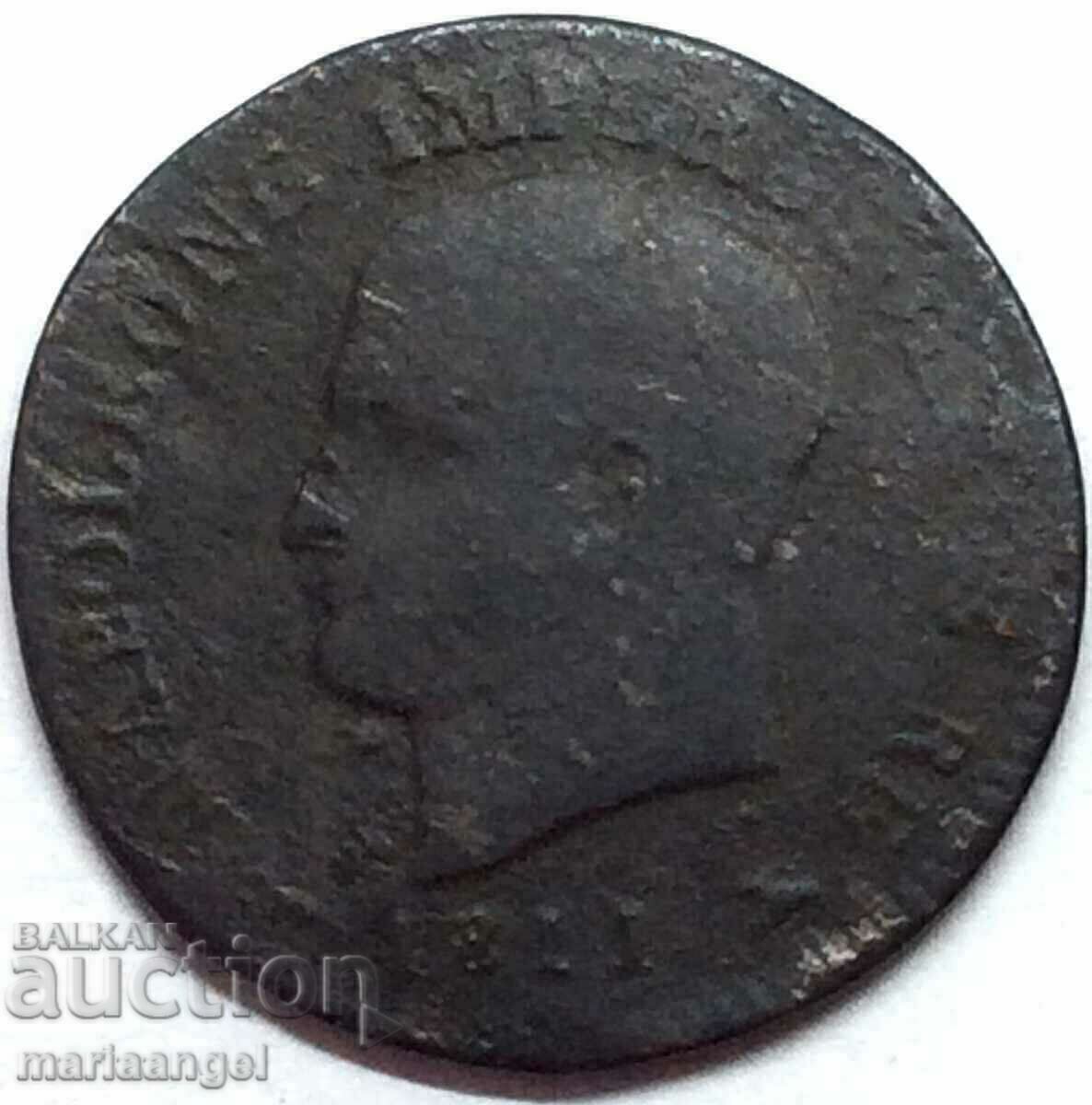 Napoleon 1 centesimo 1811 Italia V - Veneția cu preț 16.00 BGN | € 8.18 Napoleon 1 centesimo 1811 Italia V - Veneția cu preț 16.00 BGN | € 8.18