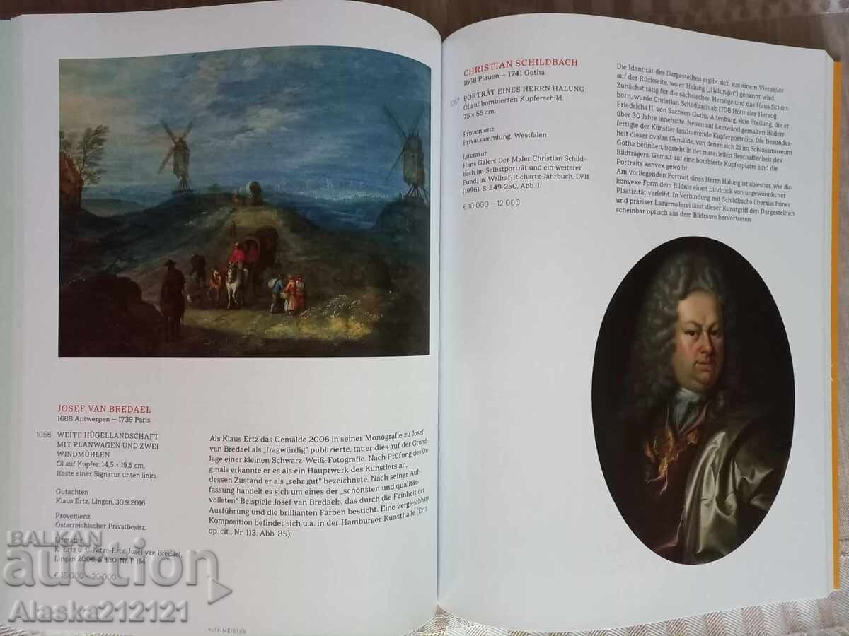 Auction  Lempertz auction catalog for 19th century paintings