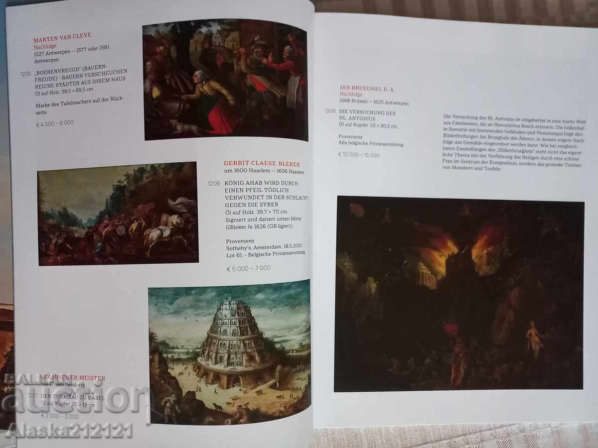 Catalog de licitație Lempertz pentru picturi din secolul al XIX-lea cu preț € 3.00 | 5.87 BGN