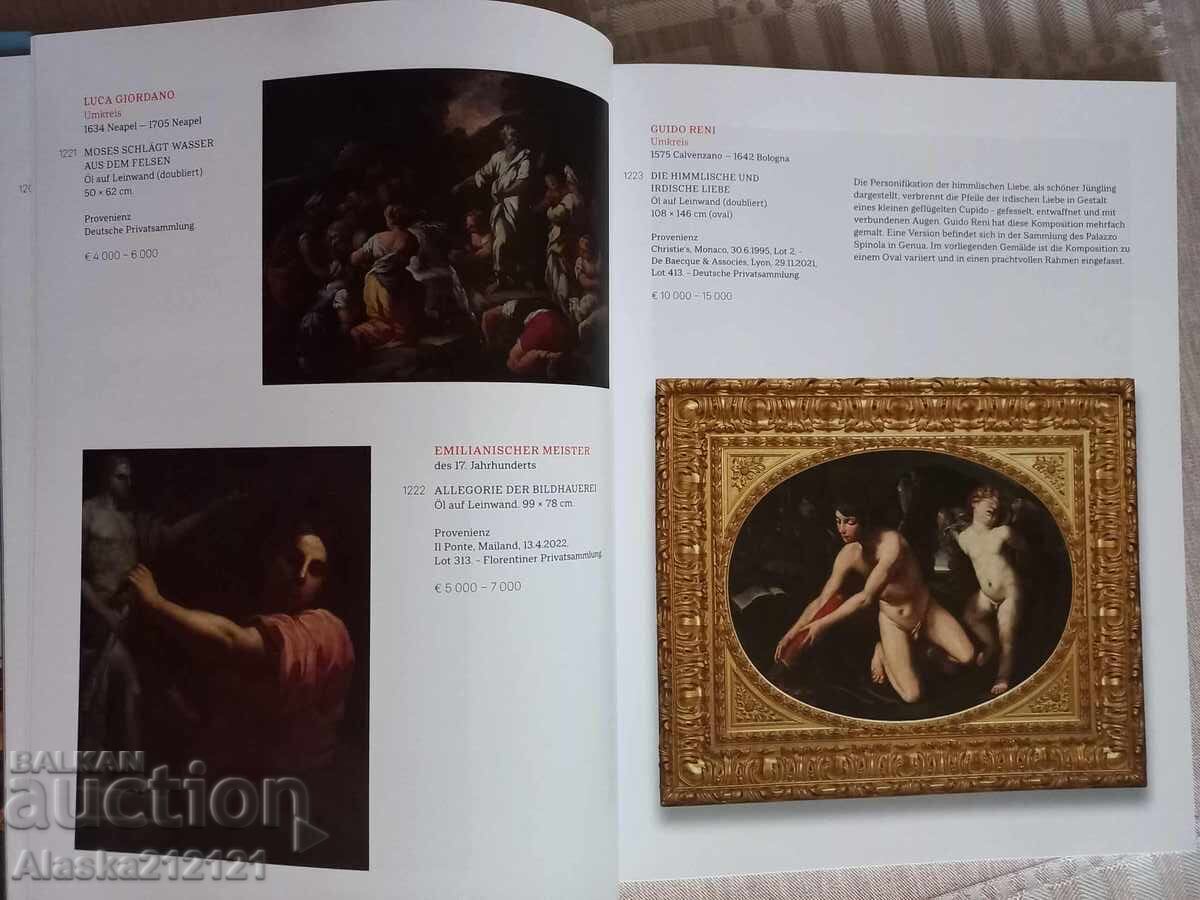 Licitație Catalog de licitație Lempertz pentru picturi din secolul al XIX-lea