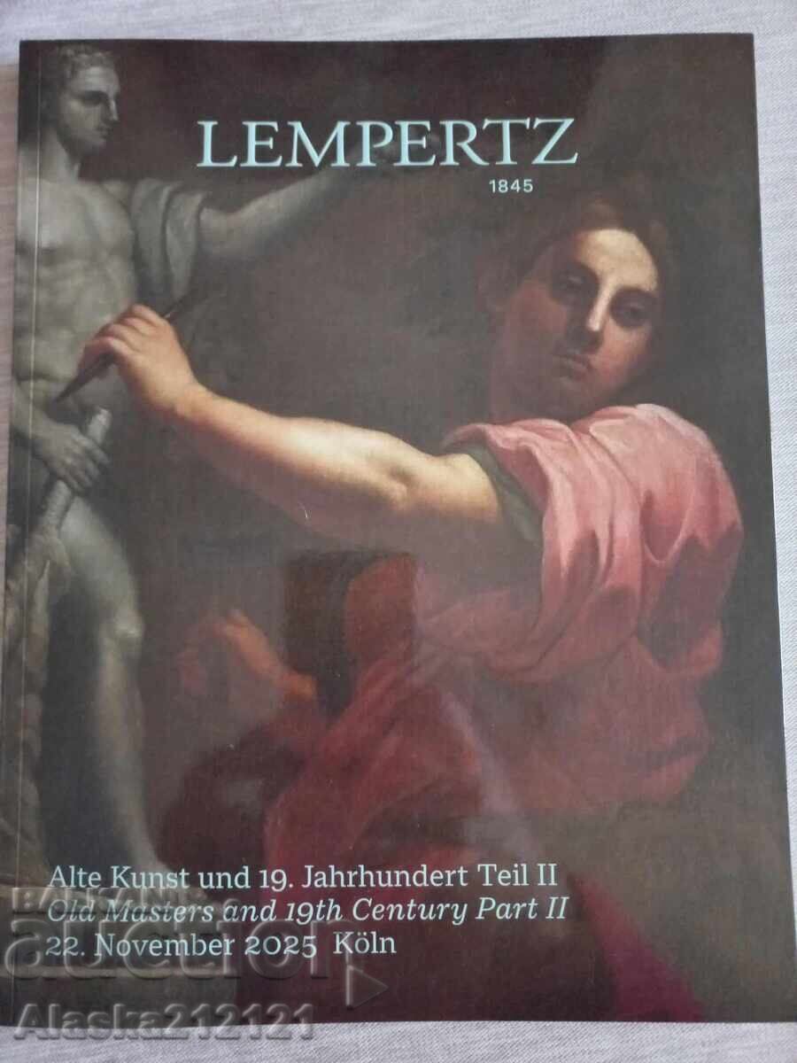 Аукционен каталог Lempertz за картини от 19 ти век Аукционен каталог Lempertz за картини от 19 ти век