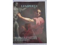Catalog de licitație Lempertz pentru picturi din secolul al XIX-lea
