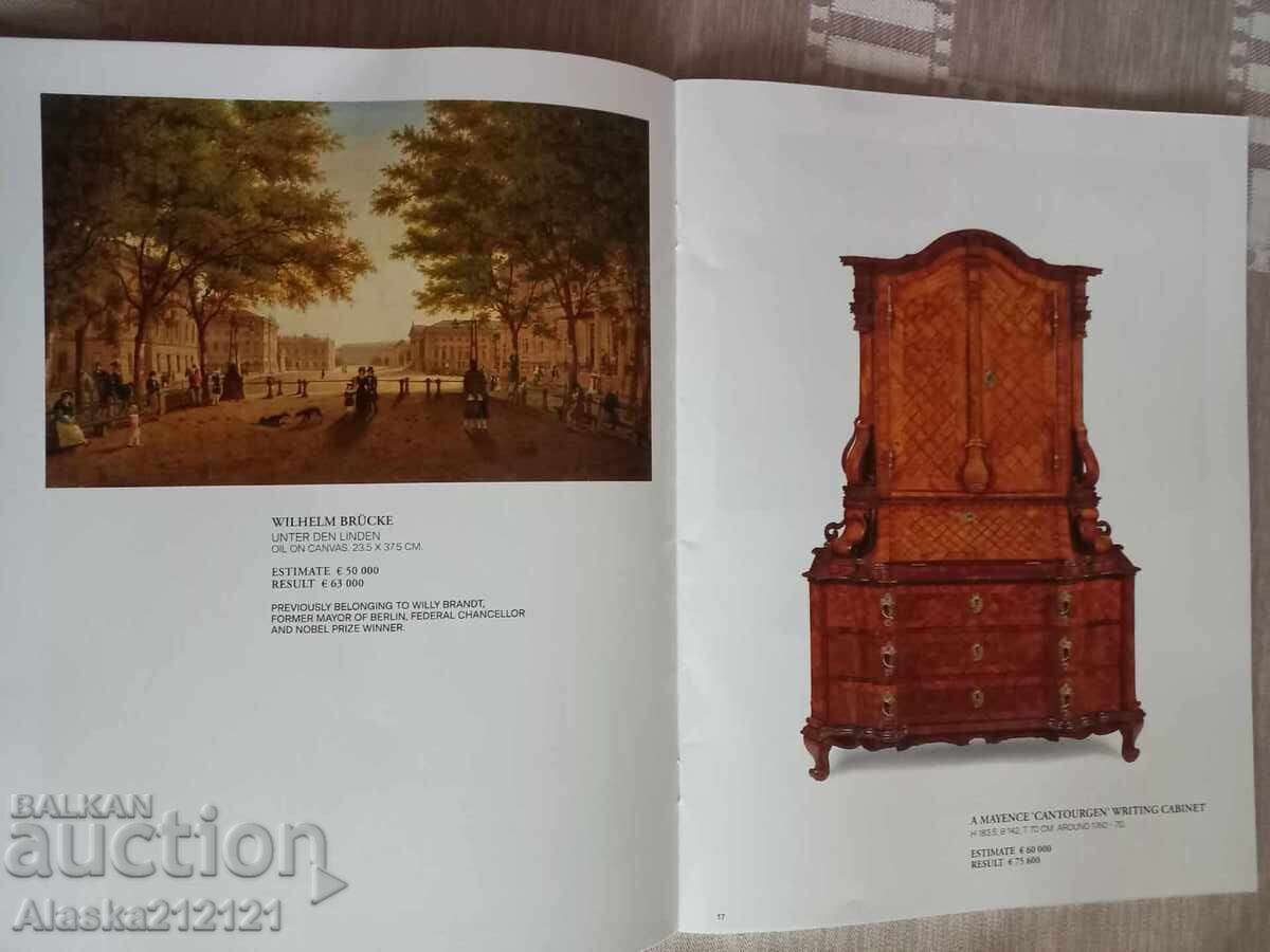 Livrarea Buletin de licitație Lempertz - pentru artă Livrarea Buletin de licitație Lempertz - pentru artă