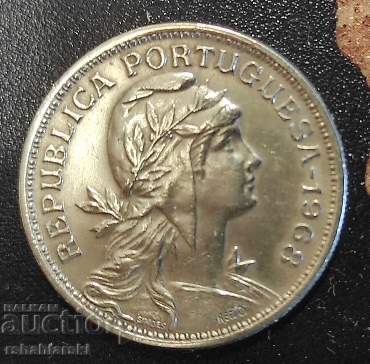 Portuguese Coin 50 Centavos, 1968 with price 1.50 BGN | € 0.77 Portuguese Coin 50 Centavos, 1968 with price 1.50 BGN | € 0.77
