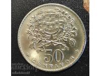 Portuguese Coin 50 Centavos, 1968