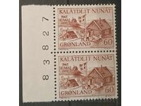 Γροιλανδία 1970 Κτίρια MNH