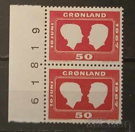 Greenland 1967 Personalities MNH Greenland 1967 Personalities MNH