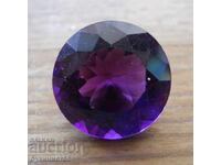 Faceted Semi-Precious Gemstone - Amethyst - 9.5 ct