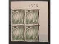 Γροιλανδία 1963 Βόρειο Σέλας MNH
