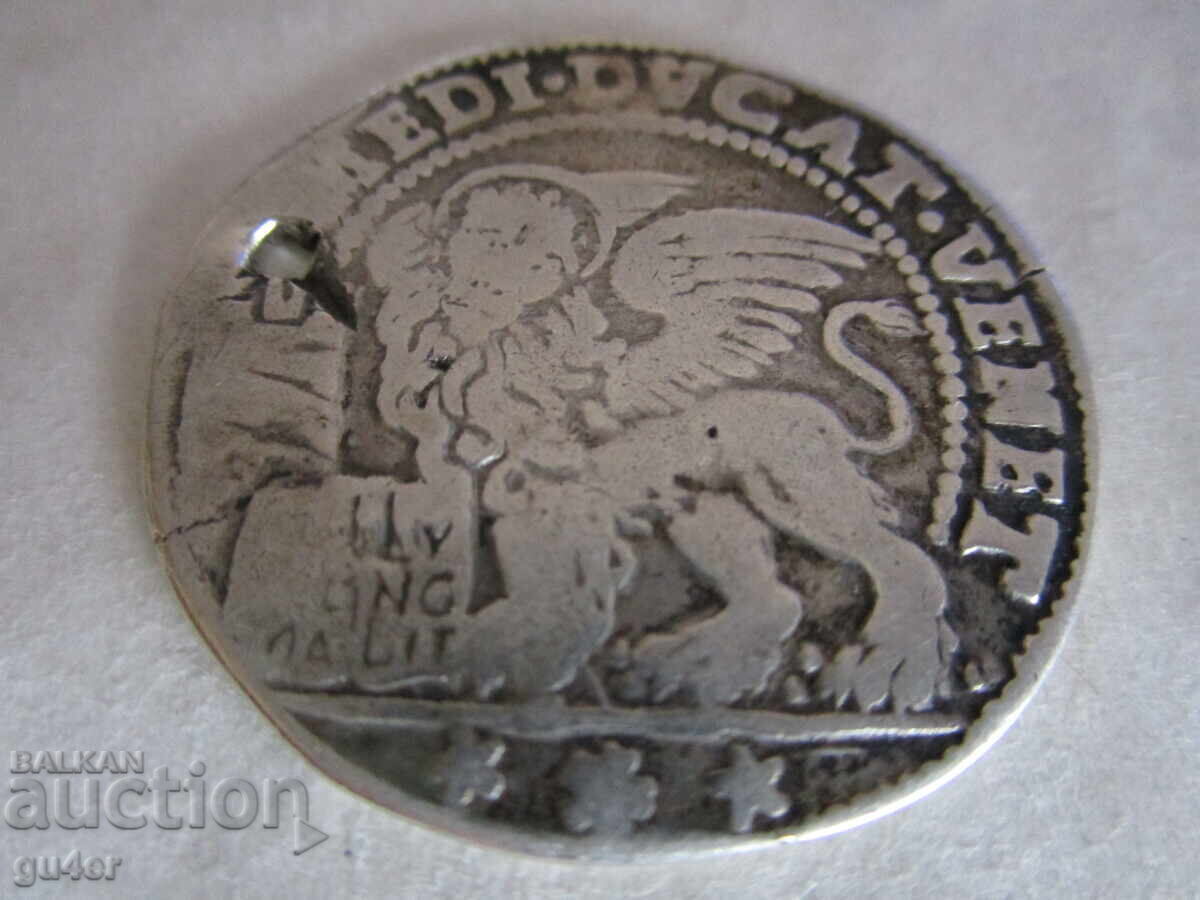 RRR❌❌Venice/Silver Ducat/10.33 g/From Jewelry/ORIGINAL❌❌RRR with price 150.00 BGN | € 76.69