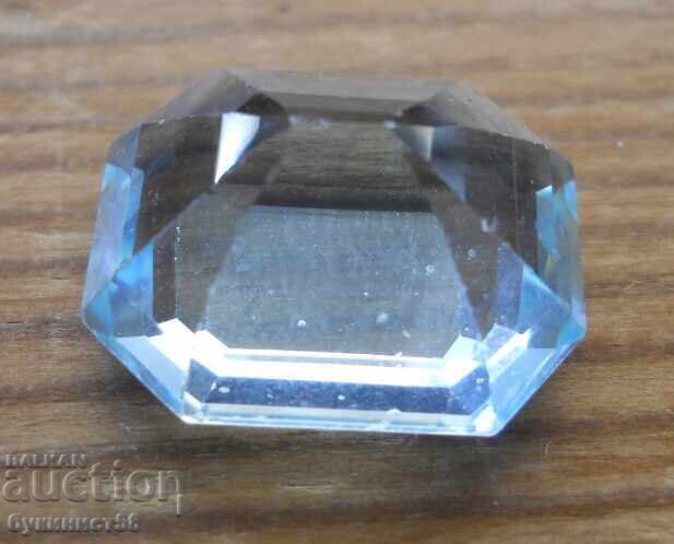 Auction  Faceted Semi-Precious Gemstone - Aquamarine - 14.5 ct
