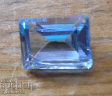 Фасетиран полускъпоценен камък - аквамарин - 1,5 ct с цена 25.00 лв. | € 12.78