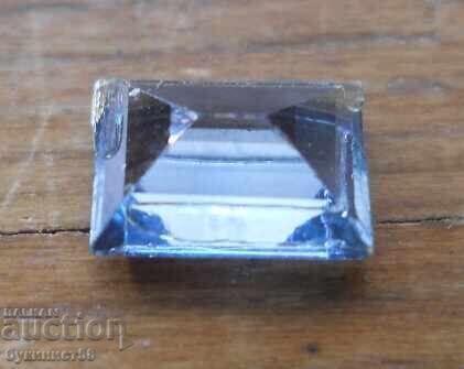 Аукцион Фасетиран полускъпоценен камък - аквамарин - 1,5 ct