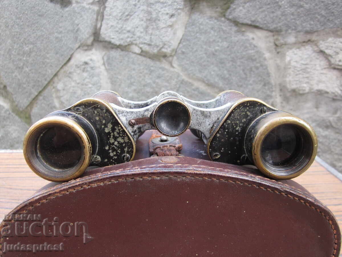 Παράδοση Carl Zeiss παλιό Γερμανικό Γερμανικό στρατιωτικό κιάλι με θήκη Παράδοση Carl Zeiss παλιό Γερμανικό Γερμανικό στρατιωτικό κιάλι με θήκη