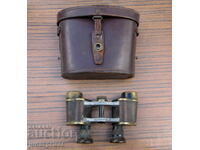 Carl Zeiss παλιό Γερμανικό Γερμανικό στρατιωτικό κιάλι με θήκη