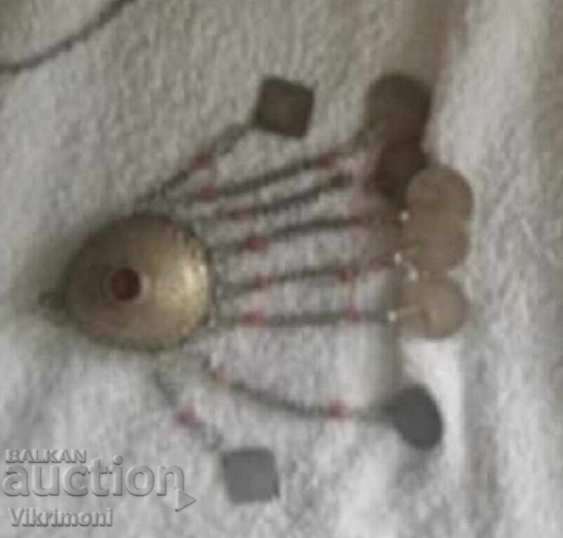 Трепка,Възрожденски накит,сачан,османски монети,корал - 6