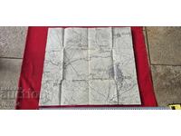 СЛИВЕН ОКОЛНОСТИ 8 - СТАРА ВОЕННА КАРТА - WW I