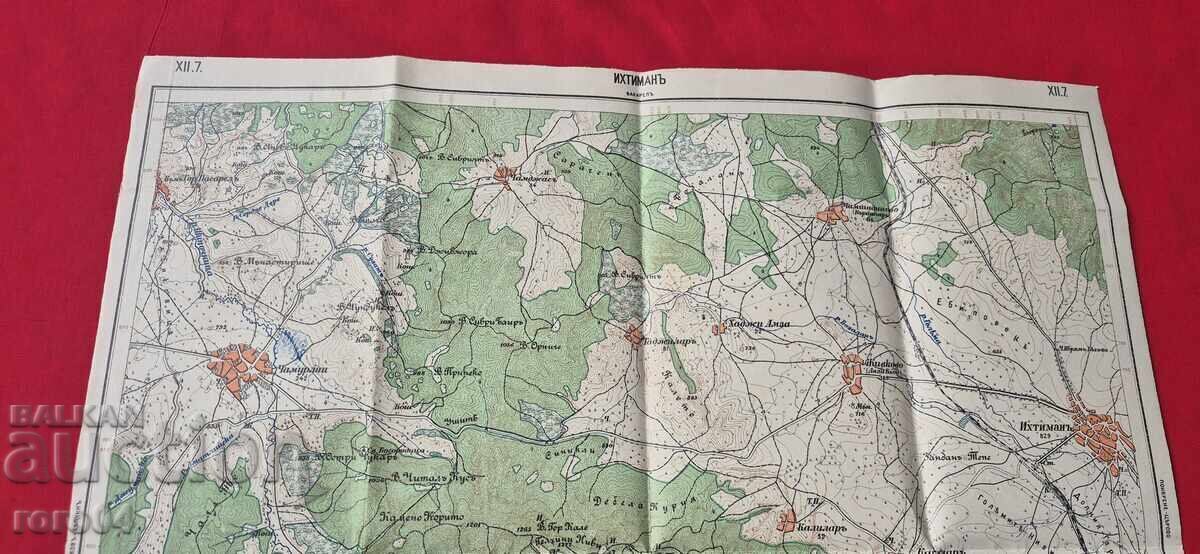 IKHTIMAN - CHAMURLIĬ - ΠΑΛΑΙΟΣ ΣΤΡΑΤΙΩΤΙΚΟΣ ΧΑΡΤΗΣ - WW I με τιμή € 48.99 | 95.82 BGN