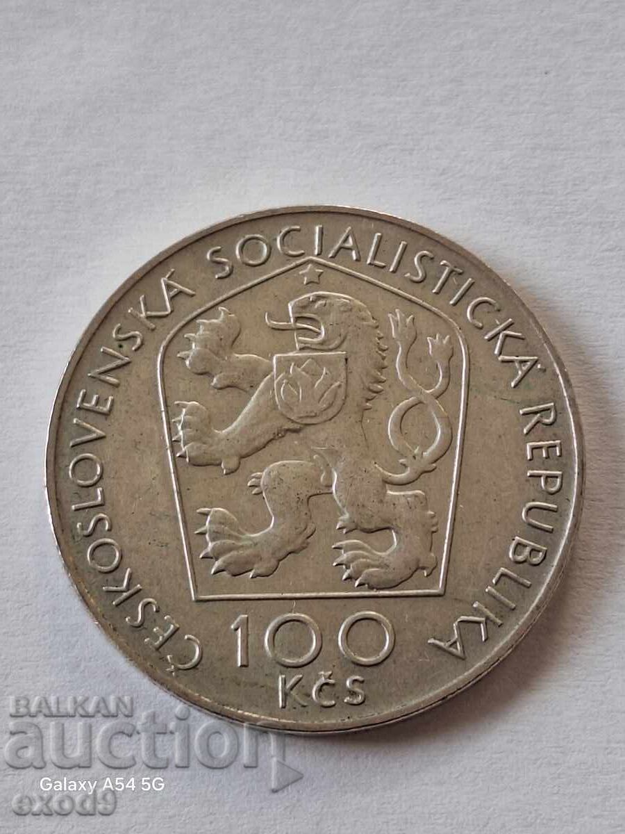 Ασήμι 100 Κορώνες 1976 / Τσεχοσλοβακία