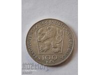 Ασήμι 100 Κορώνες 1976 / Τσεχοσλοβακία