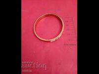 Brățară veche, Aurire și sidef