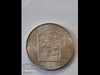 Ασημένιο 100 Κρόνες 1982 / Τσεχοσλοβακία