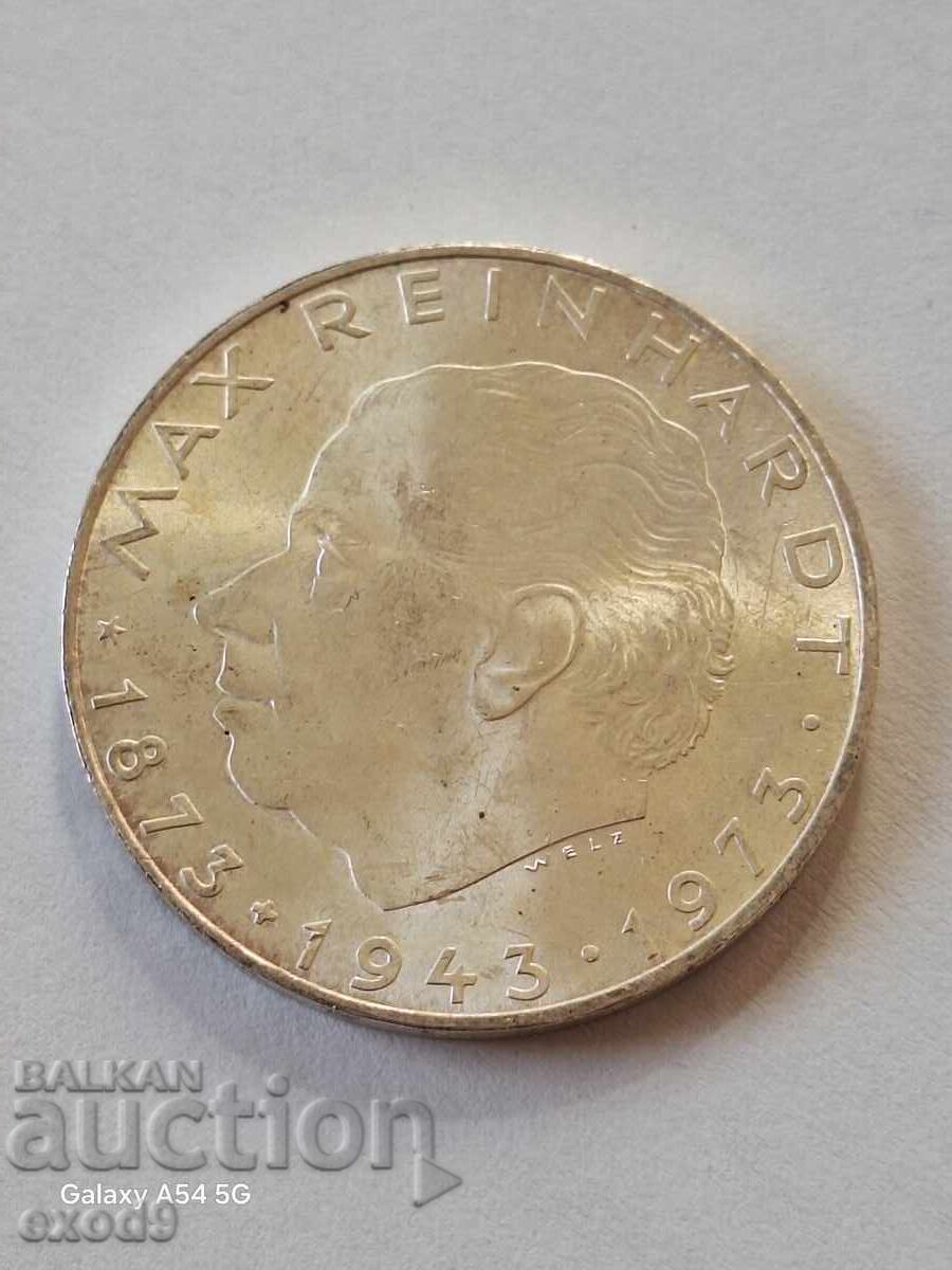 Silver 25 Schillings 1973 / Austria with price 35.00 BGN | € 17.90