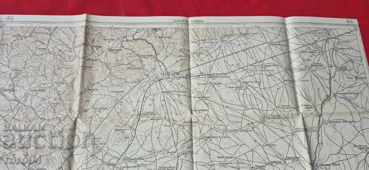 ΝOVA ΖΑΓΟΡΑ•ΣΕΪΜΕΝ - ΠΑΛΑΙΟΣ ΣΤΡΑΤΙΩΤΙΚΟΣ ΧΑΡΤΗΣ - WW I με τιμή 75.00 BGN | € 38.35