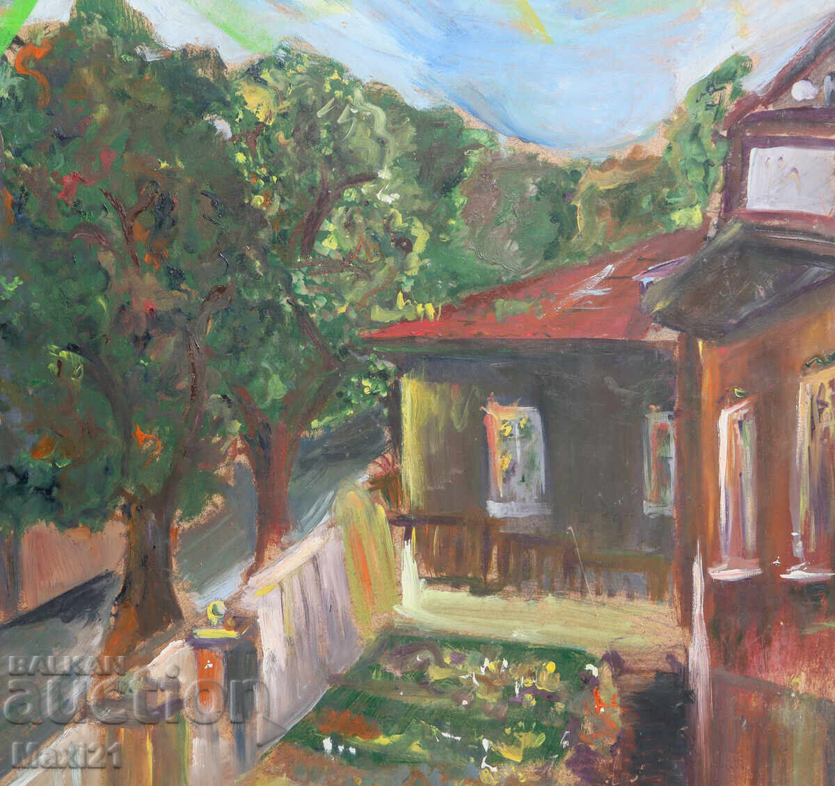 Oil painting, cityscape - 5 Oil painting, cityscape - 5