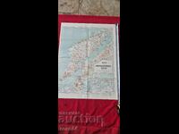 HARTĂ A TEATRULUI DE RĂZBOI DARDANELE - WW I