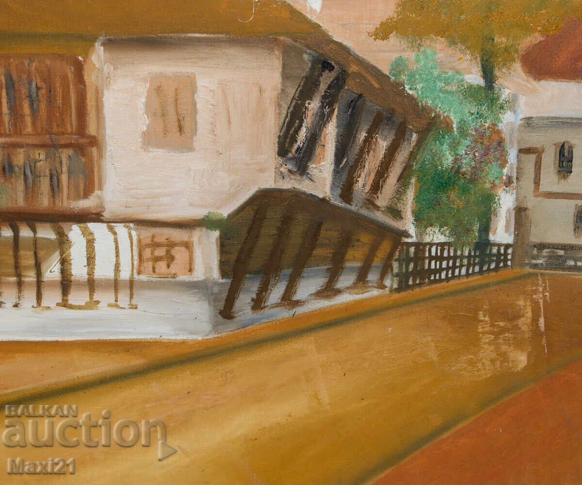 Oil painting landscape house - 5 Oil painting landscape house - 5