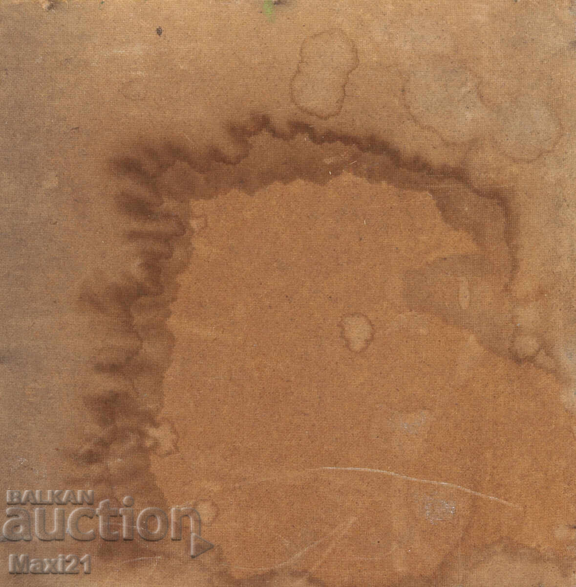 Oil painting natural landscape signed 1996 - 7