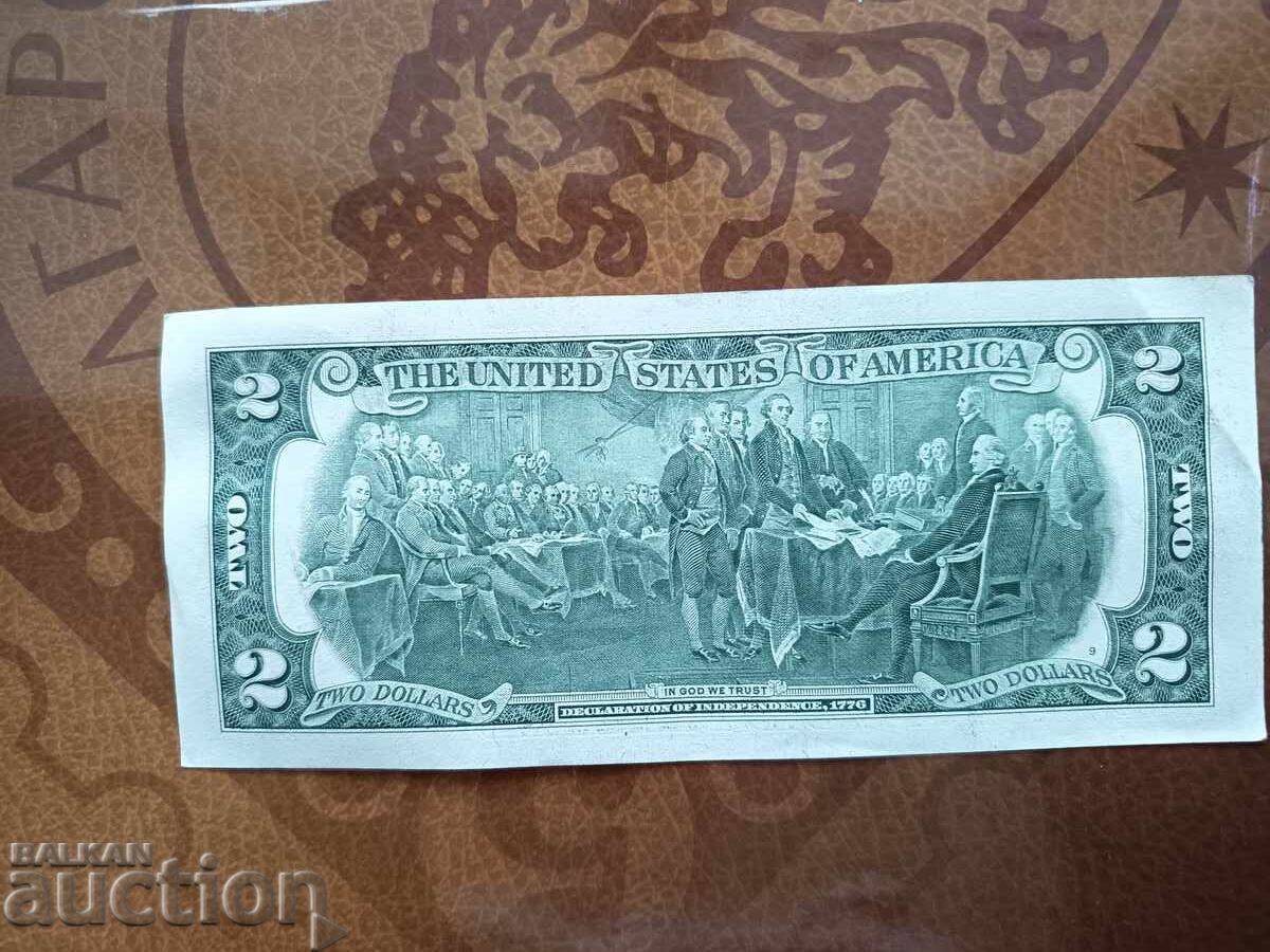 Licitație Bancnotă SUA 2 dolari din 2009 Atlanta, Georgia Licitație Bancnotă SUA 2 dolari din 2009 Atlanta, Georgia
