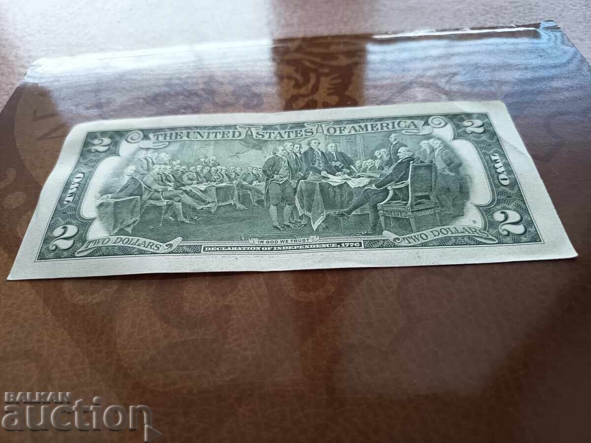Livrarea Bancnotă SUA 2 dolari din 2009 Atlanta, Georgia Livrarea Bancnotă SUA 2 dolari din 2009 Atlanta, Georgia