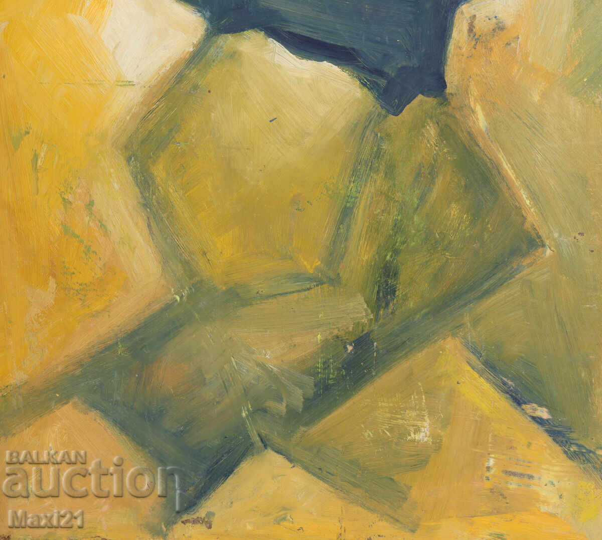 Tablou ulei pe pânză peisaj abstract - 5