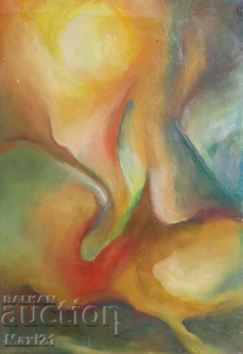 Abstract oil painting with price 250.00 BGN | € 127.82 Abstract oil painting with price 250.00 BGN | € 127.82