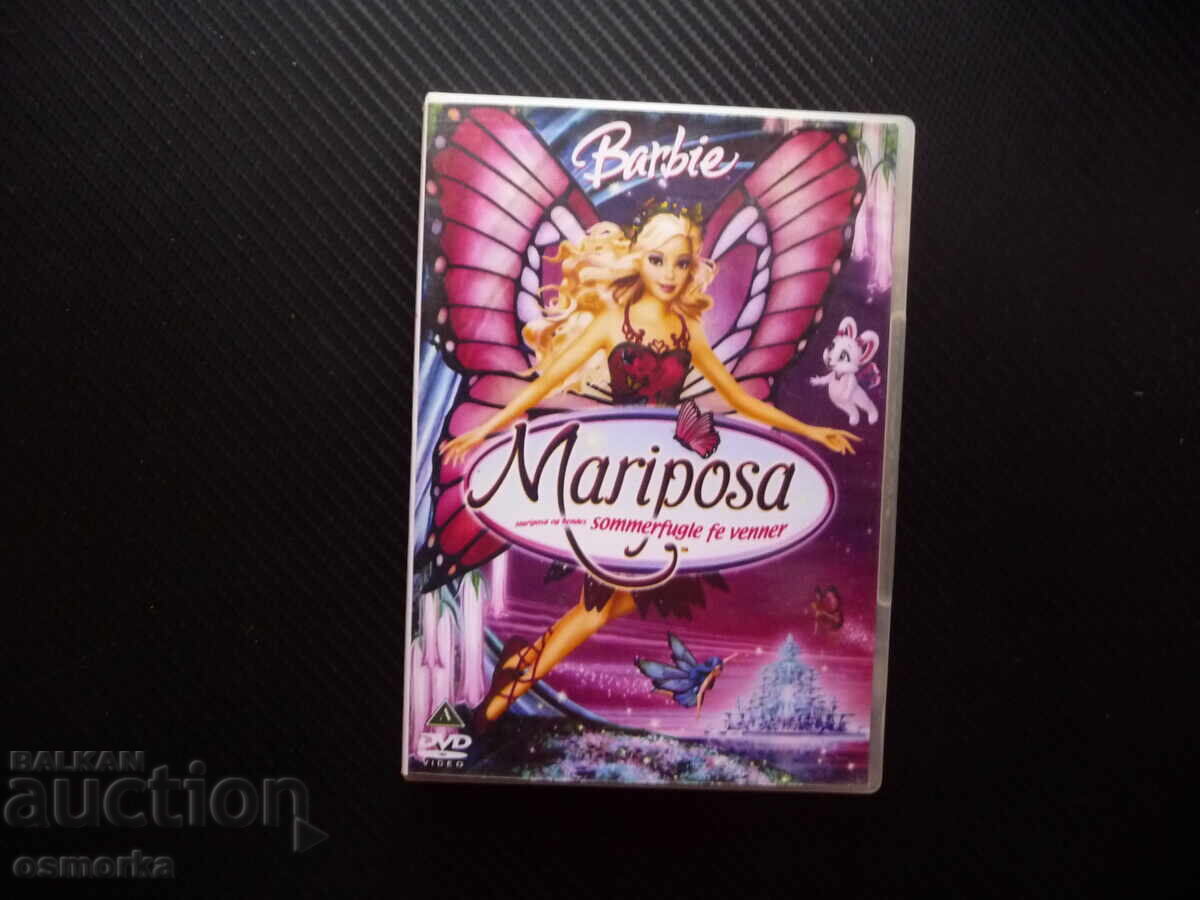 Μπάρμπι στην Πεταλουδένια Νεράιδα DVD ταινία Barbie παραμύθι κορίτσια