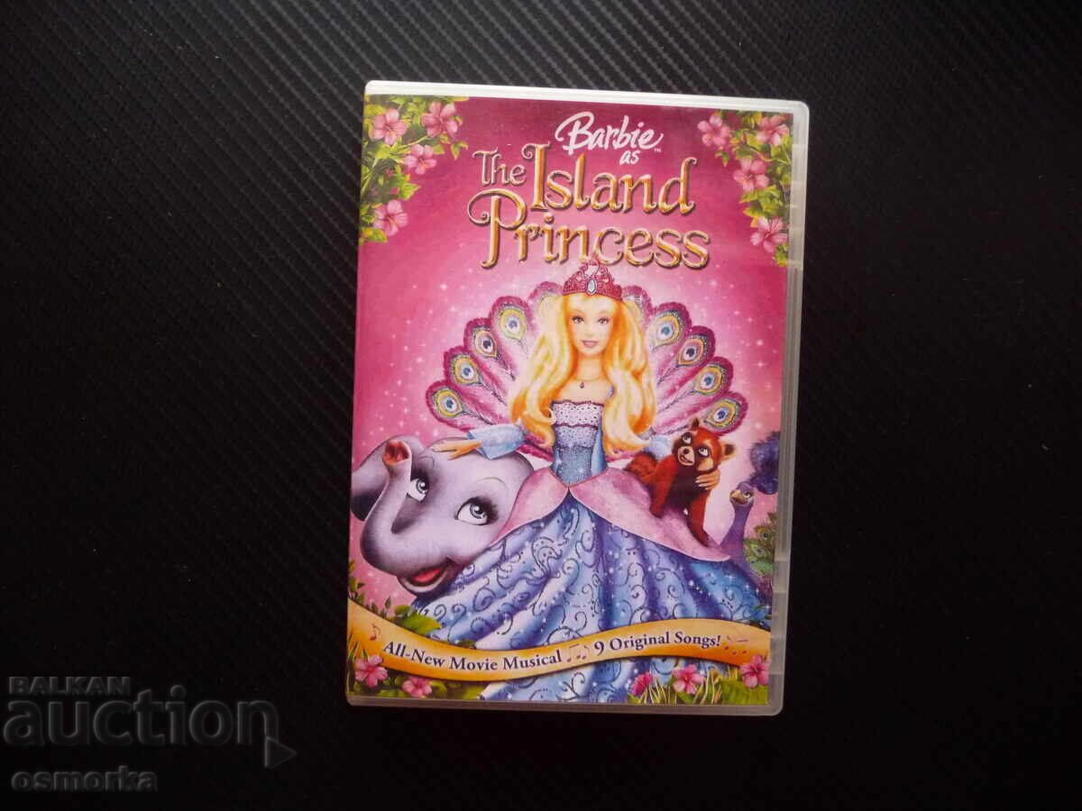 Barbie as the Island Princess Fairy DVD Movie - Excellent Condition