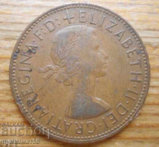 1 пени 1966 г  - Великобритания (Елизабет ІІ) с цена 2.00 лв. | € 1.02