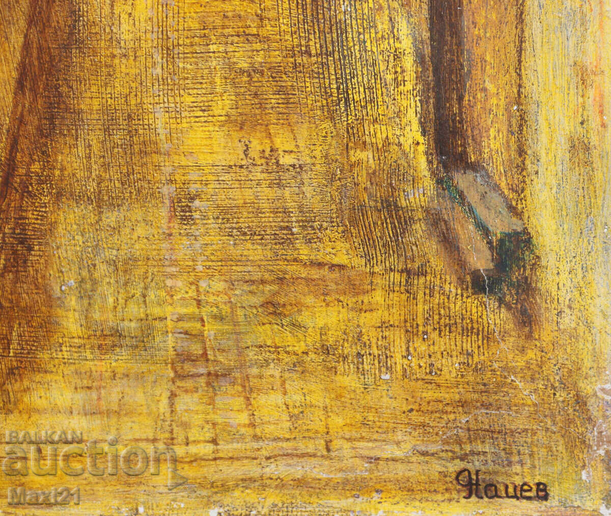 Αφηρημένος πίνακας λαδιού "Οι Σκιές" 2015 - 6