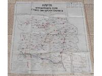 HARTA SATELOR PLANIFICATE ÎN REGIUNEA STARA ZAGORA REGATUL BULGARIEI