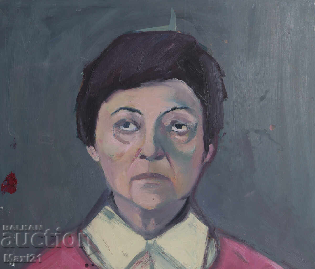 Delivery of Oil painting female portrait