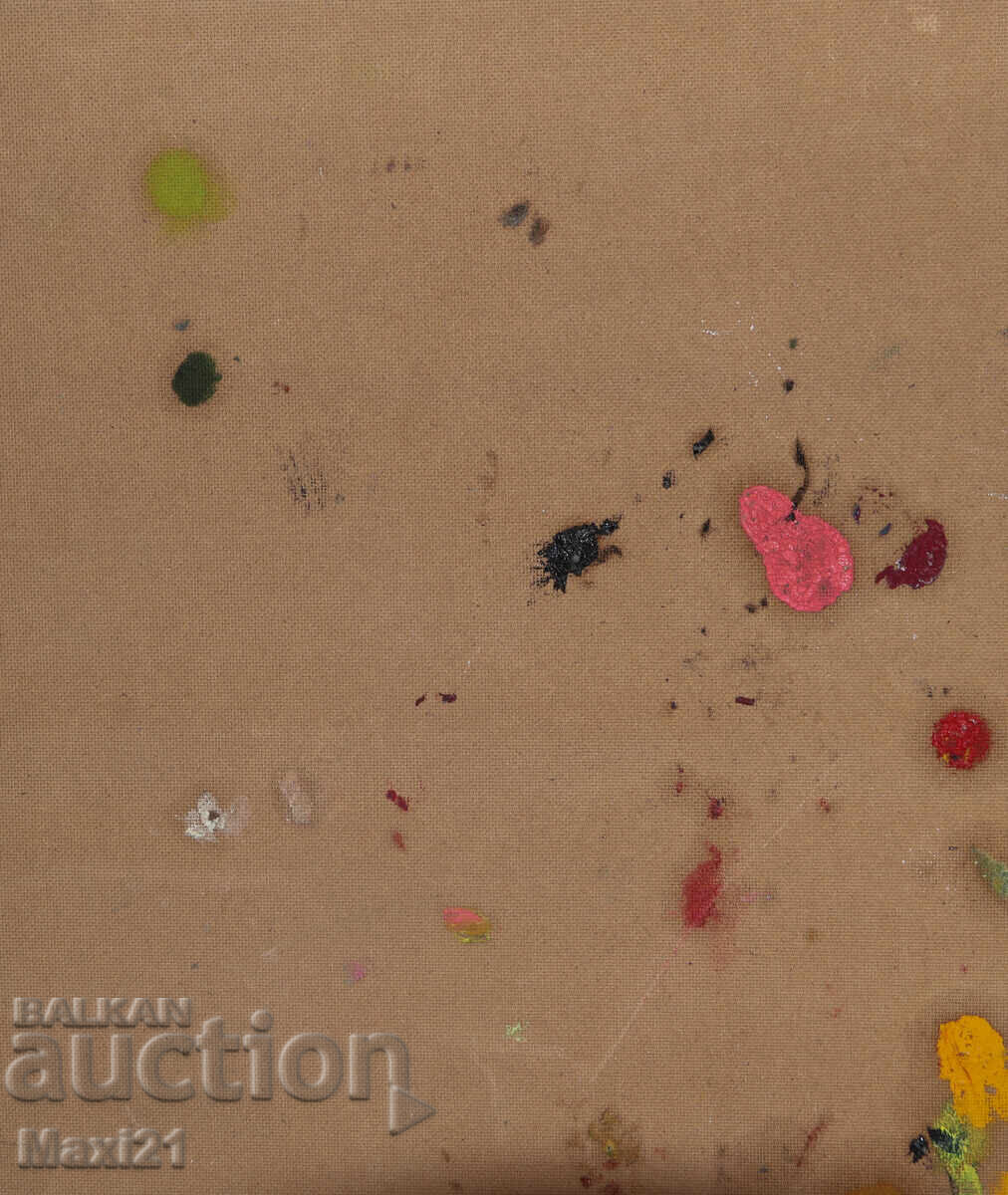 Oil painting female portrait - 6