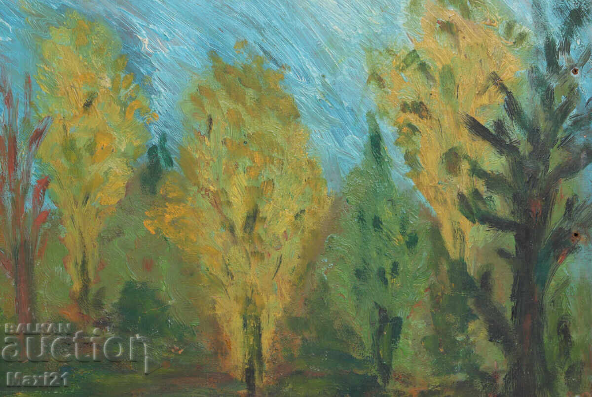 Картина маслени бои природен пейзаж - 5