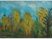 Tablou ulei pe pânză peisaj natural