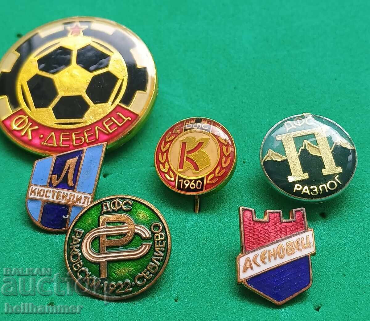 Стари български футболни значки - 5 Стари български футболни значки - 5
