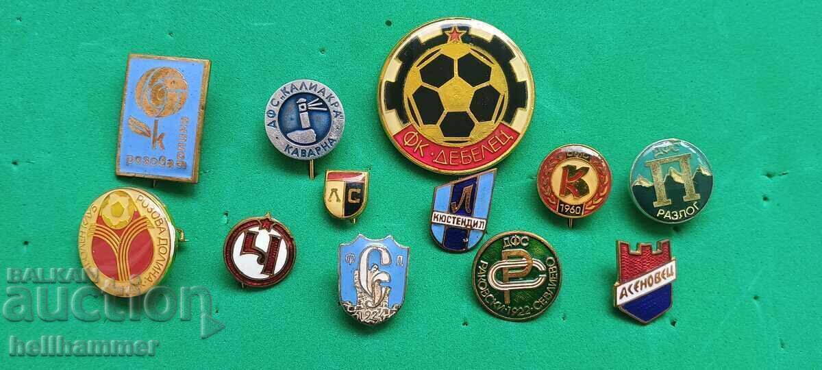 Стари български футболни значки Стари български футболни значки