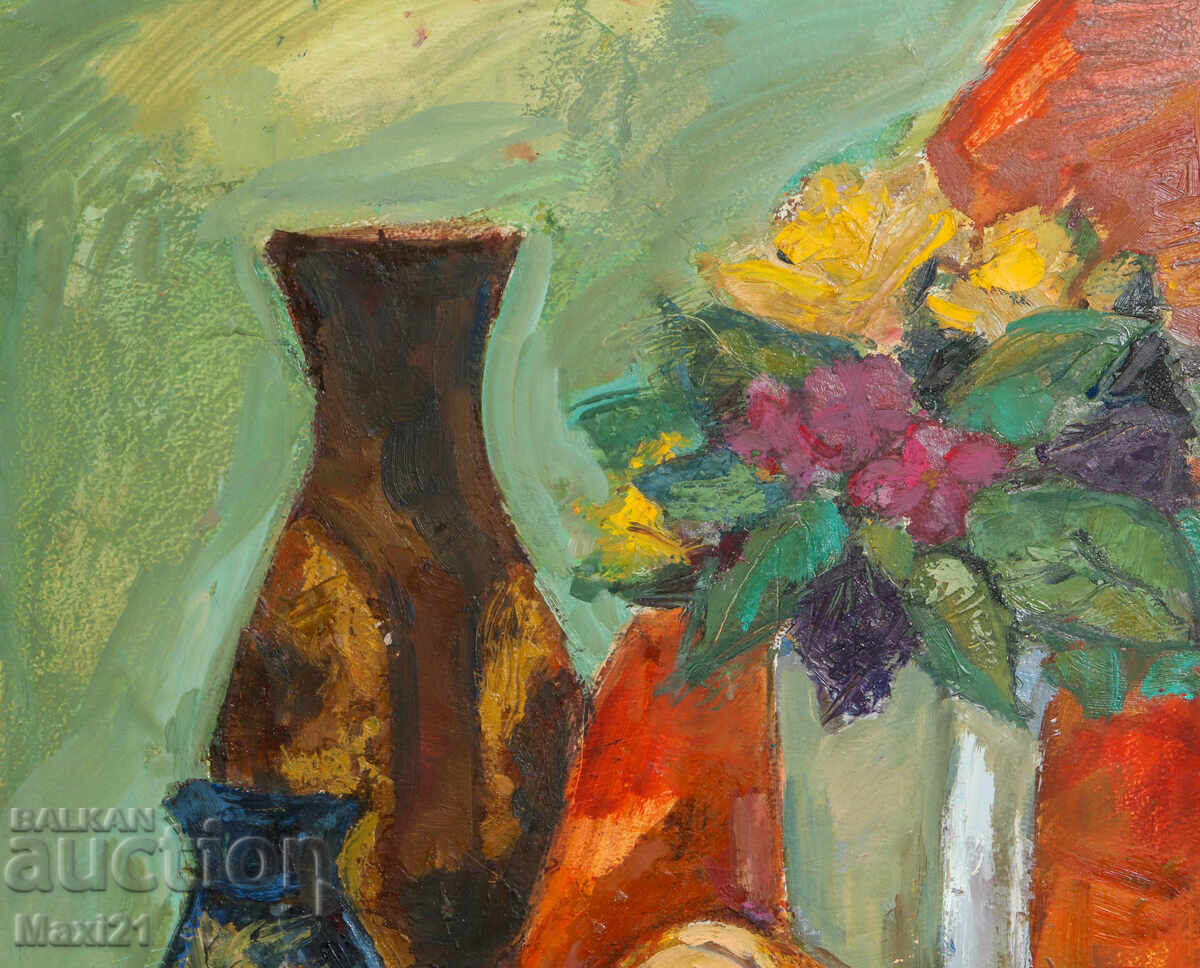 Delivery of Oil painting still life