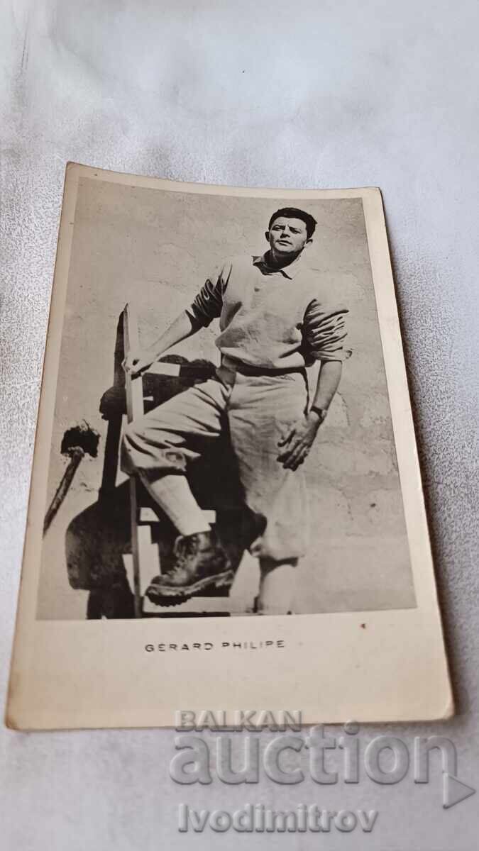 Carte poștală Gerard Philipe