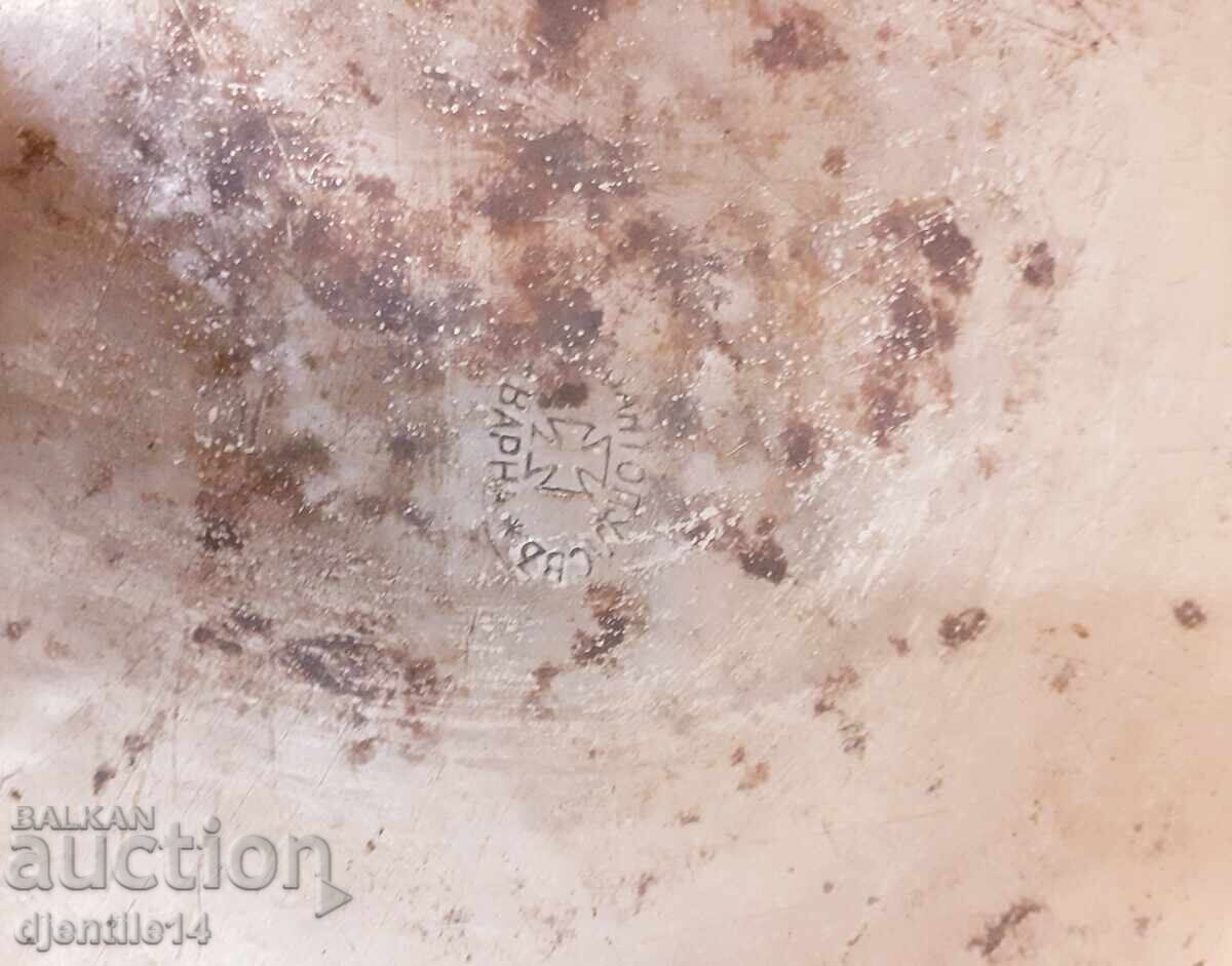 Auction Copper Tray Old Auction Copper Tray Old